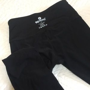 Black ankle leggings